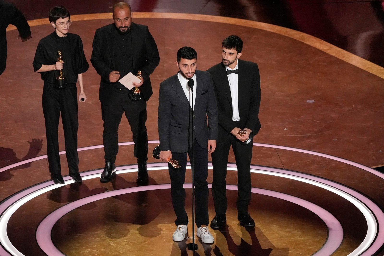 'No Other Land' wins Oscar for the best documentary feature film