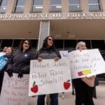 Teachers demand the Trump administrator for stopping the payment plans for affordable student loans