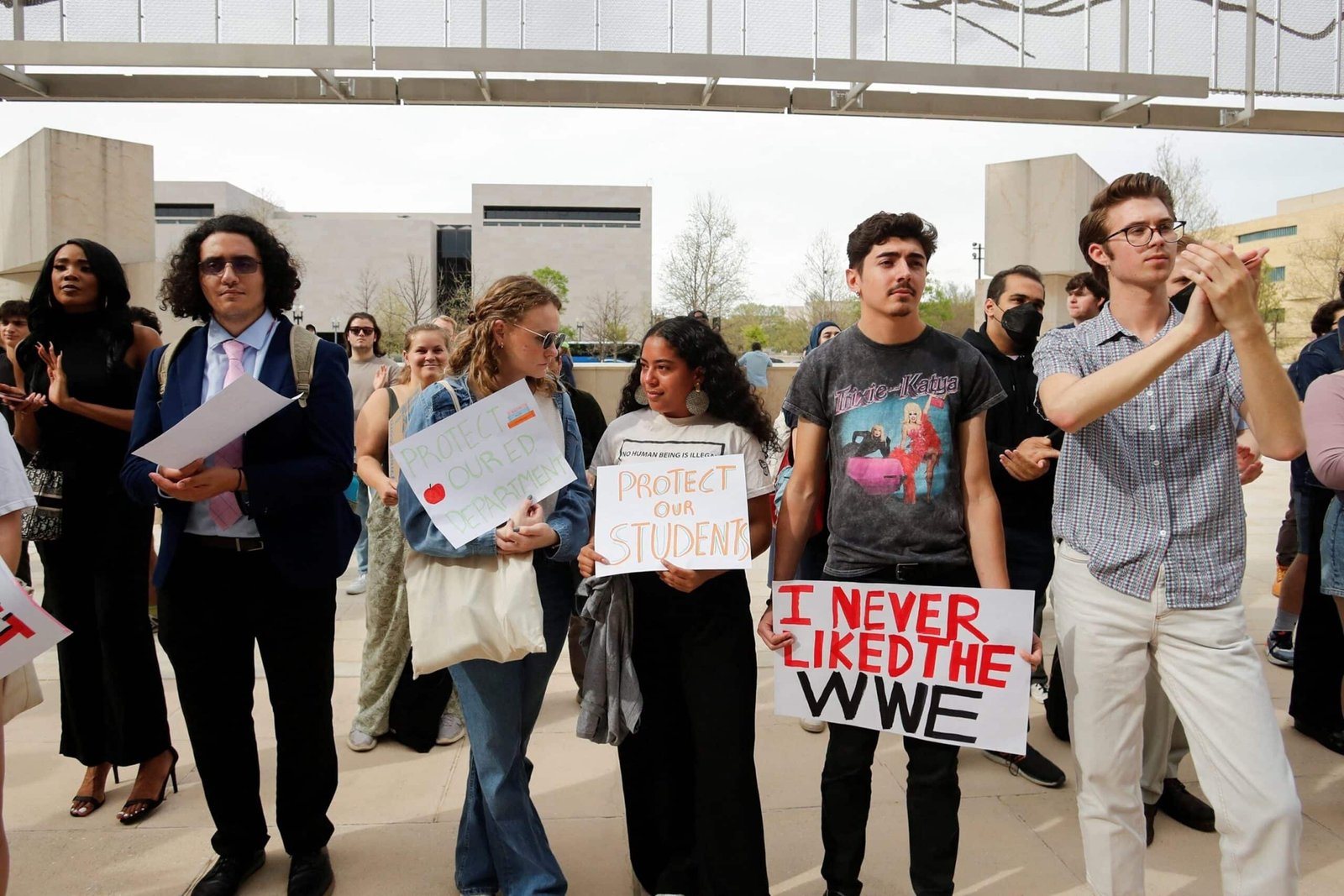 Photo: Washington Students, DC Protest Universities cuts to the Department of Education