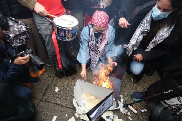 Photo: *** Bestpix *** US-EDUCATION-POLITICS-RALLY