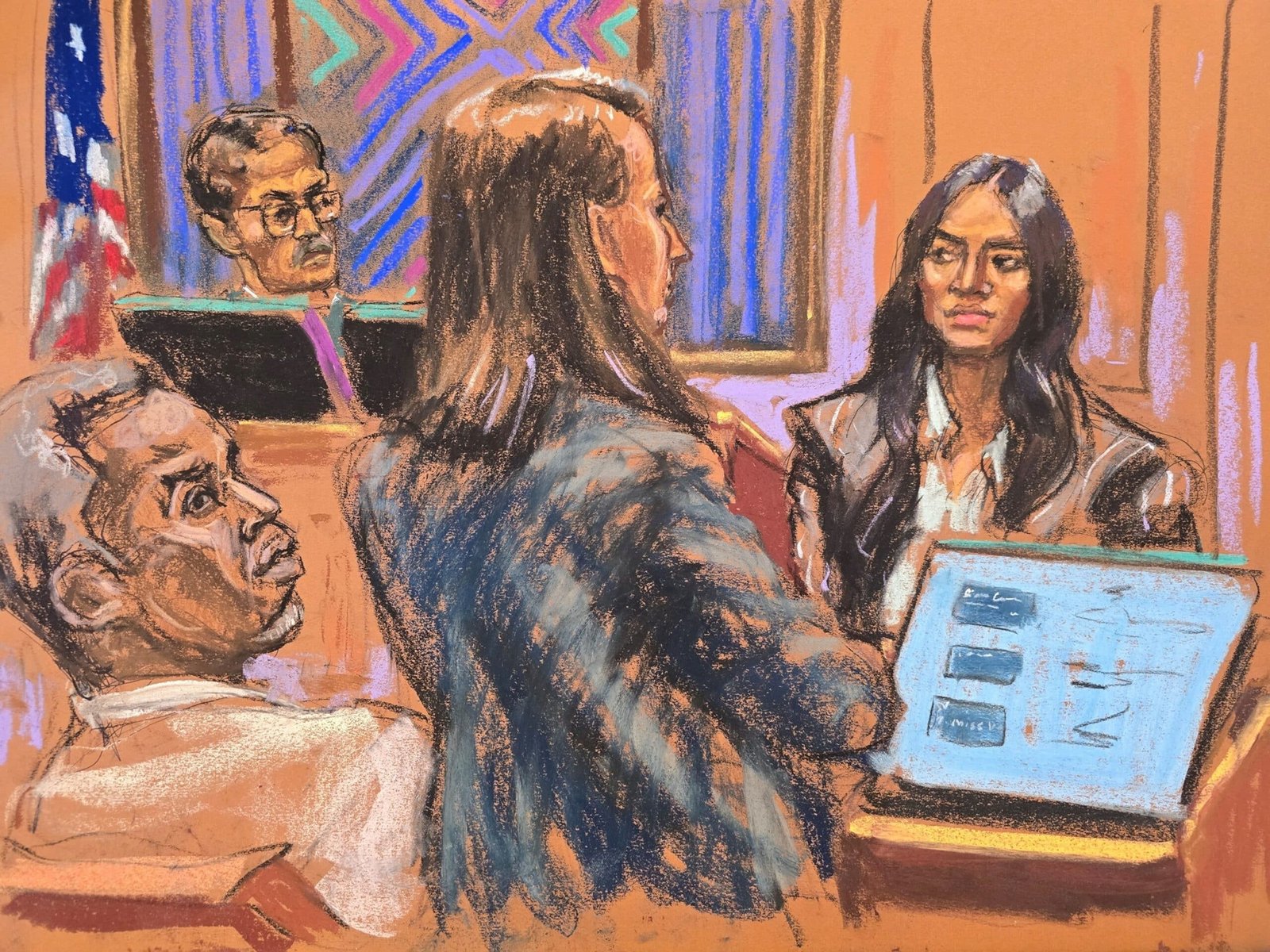 Sean 'Diddy' combs trial day 9: Ventura Spars with defense lawyers during the last day of testimony