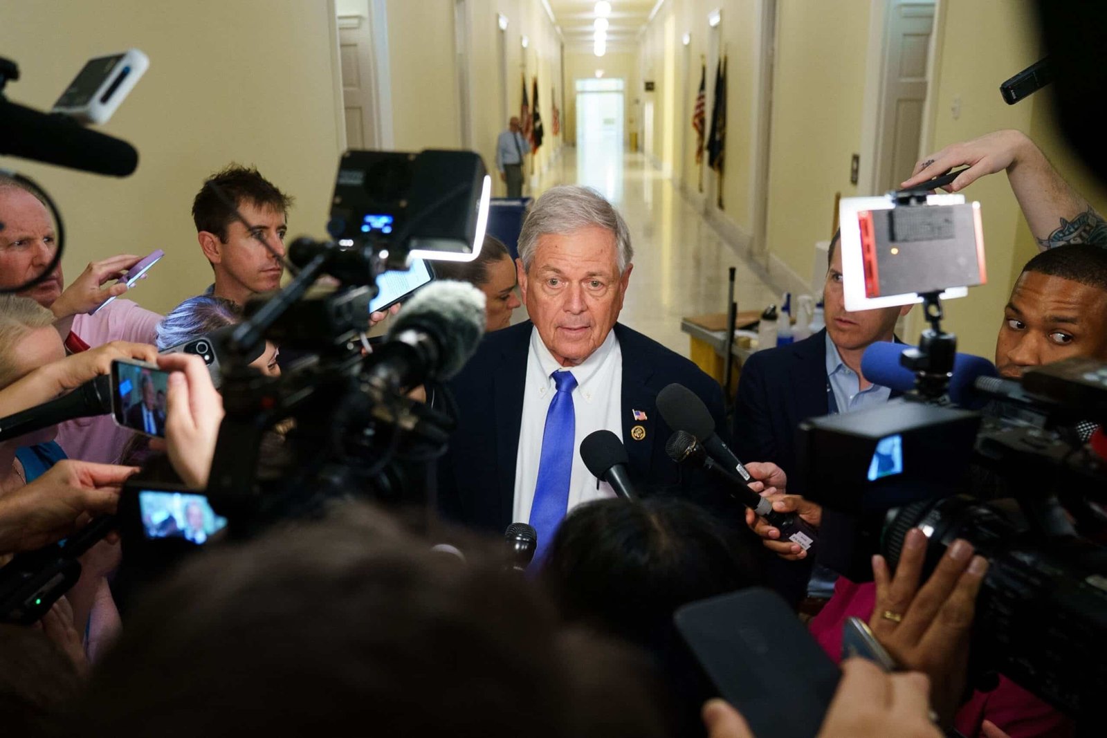 The Republican hard funds challenge Trump, Johnson as Megabill does not advance