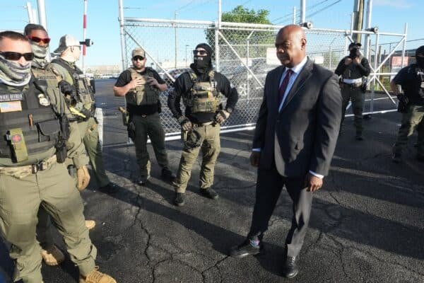 The mayor of Newark, Ras Barak