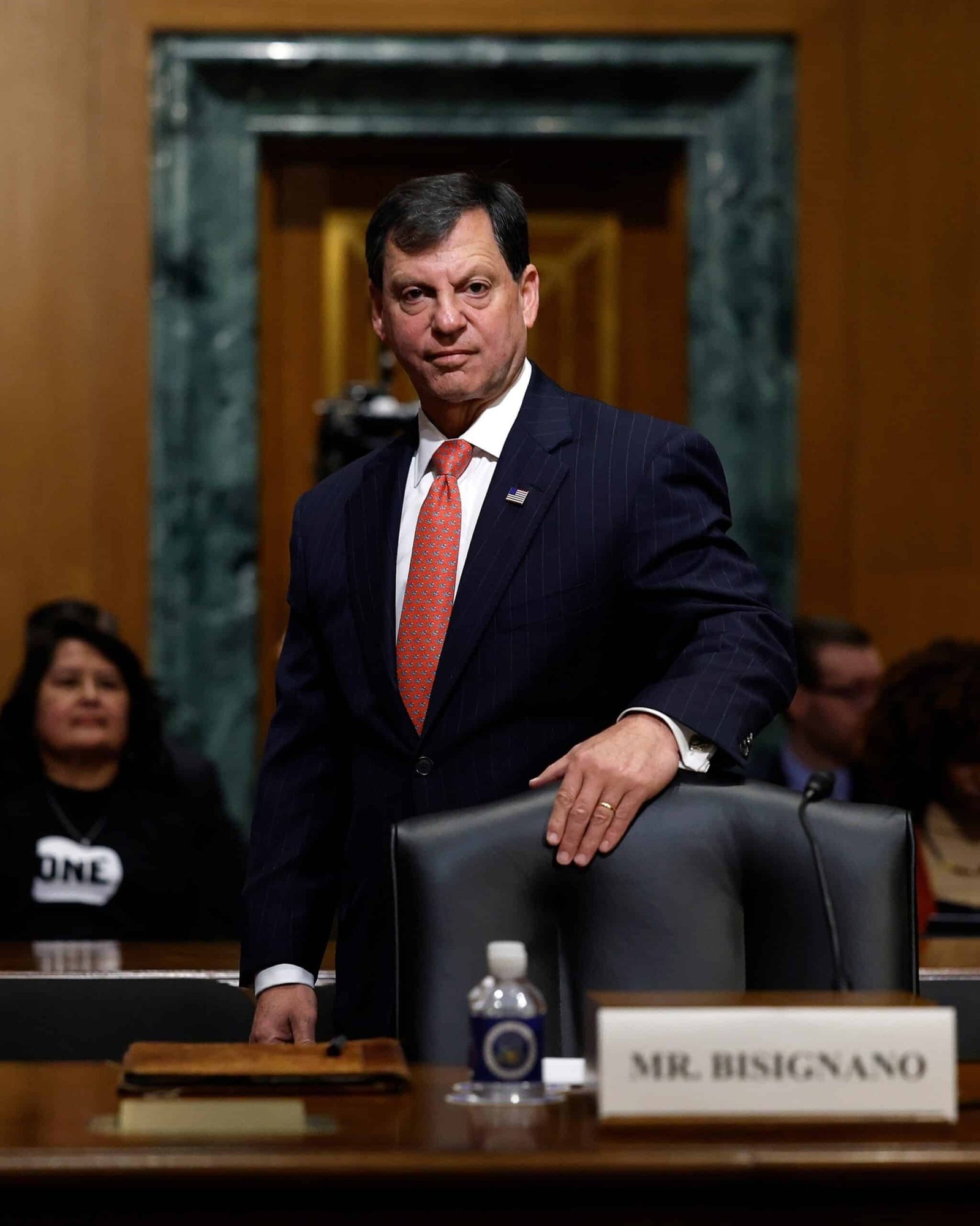 The new Chief of Social Security, hired from Wall Street, tells the staff that he had to look for Google the job when they offered him