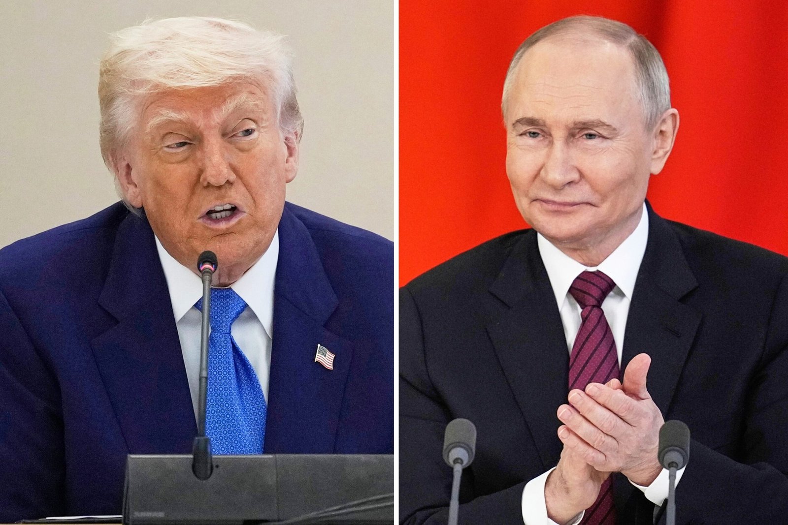 Trump who asked Putin to stop the 'Bloodico' in Ukraine Paz Call