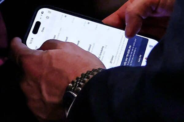 Waltz was photographed using Signal during the Trump cabinet meeting one day before removal