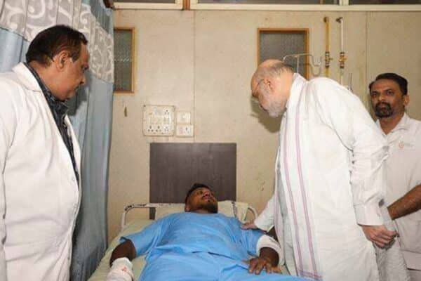 Photo: Indian plane crash survivor