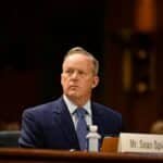 Photo: Sean Spicer Listen to question during the Senate Committee about judicial hearings on how the cover -up drill into danger of America and undermined the Constitution in the Dirksen Senate Office building in Washington, DC, June 18, 2025.