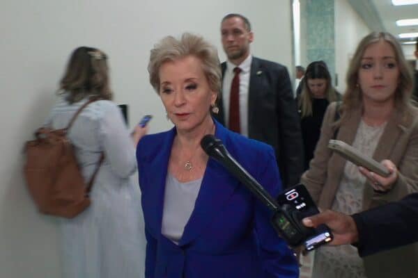 Secretary McMahon wants Harvard to "return to the table" to negotiate with Trump Admin.