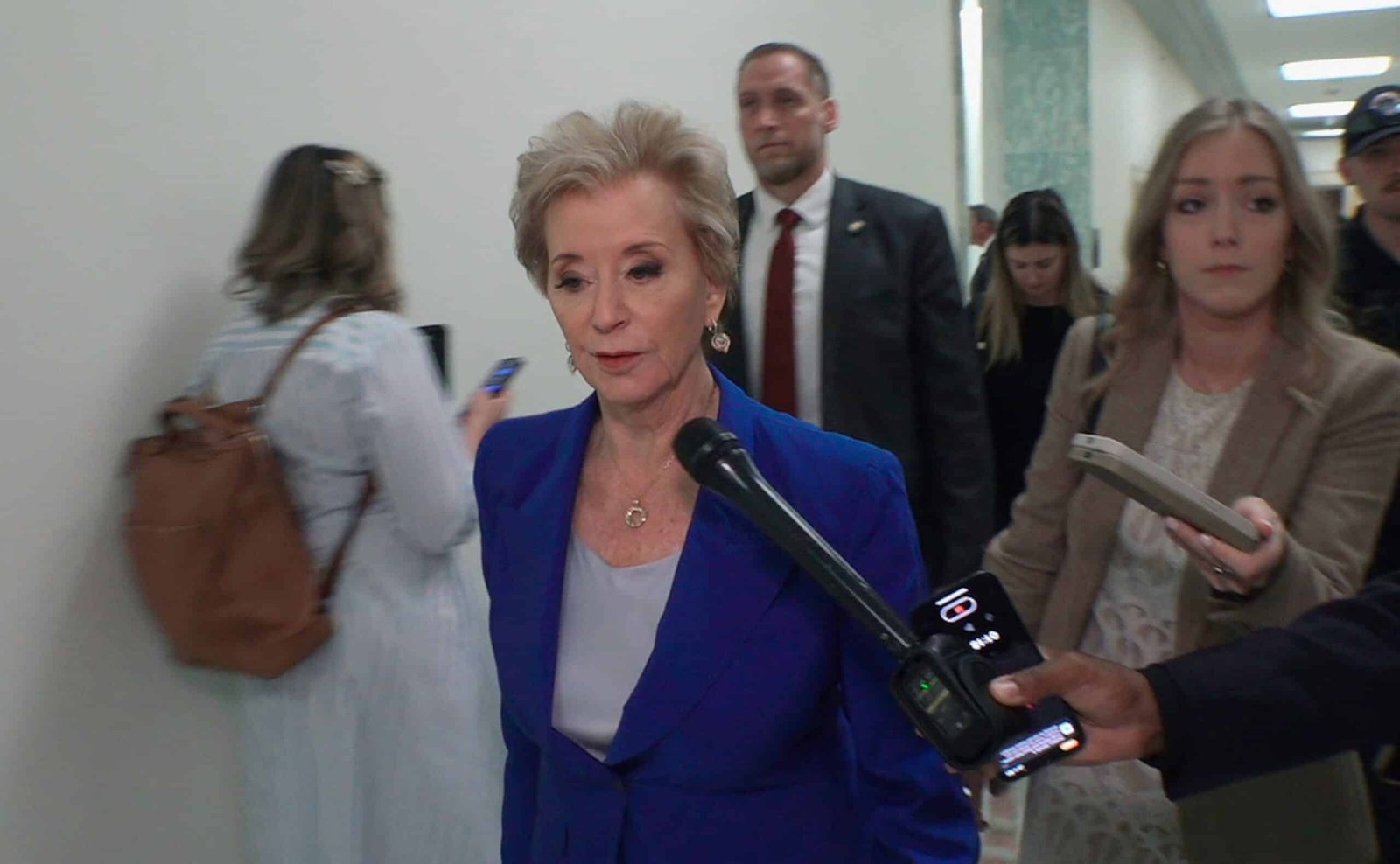 Secretary McMahon wants Harvard to "return to the table" to negotiate with Trump Admin.