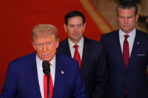 Transcription: President Donald Trump addresses the nation after the United States attacks Iran