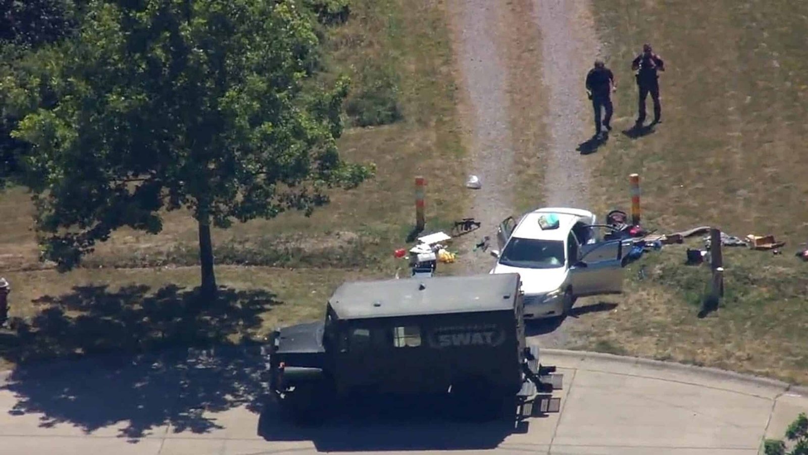 3 officers injured after an armed man opens fire in 'ambush situation' in Ohio: police