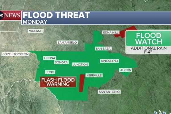 Live Flood Updates of Texas: The search continues to be missing with 130 confirmed deaths