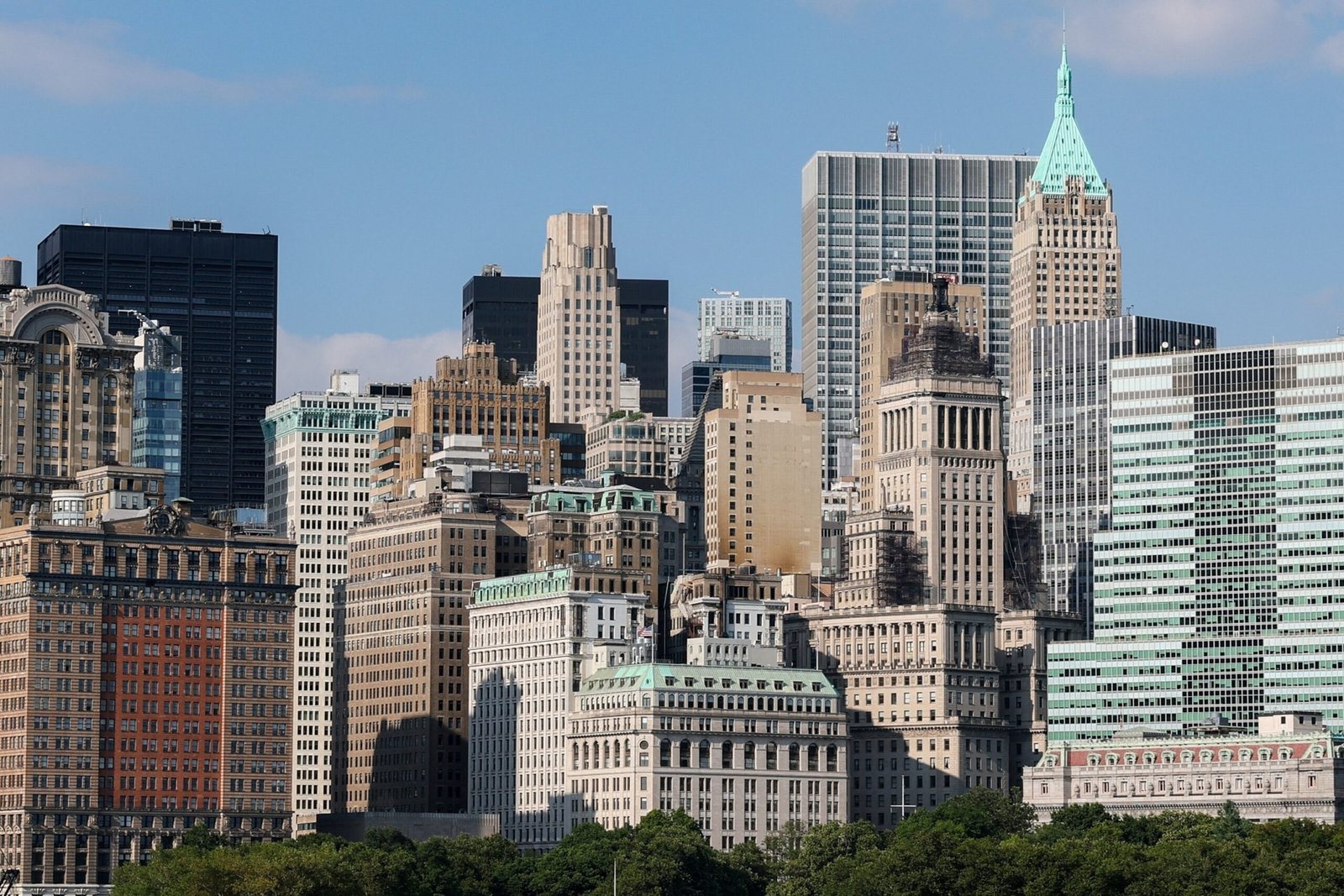 Photo: The horizon of the center of Manhattan in New York