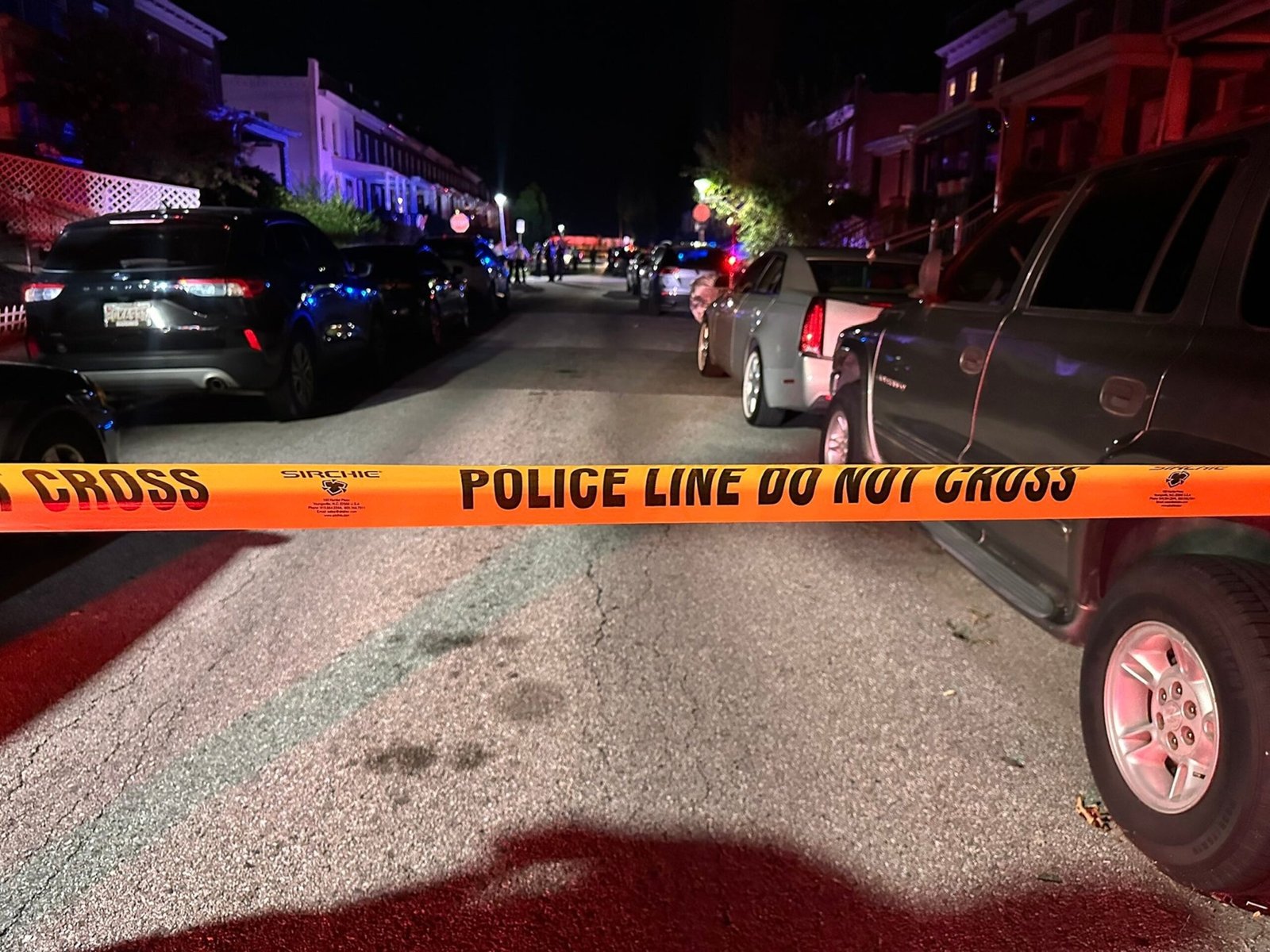 Photo: Police in Baltimore said he responded to a "mass shooting" In a neighborhood in the northwestern part of the city on Saturday night.