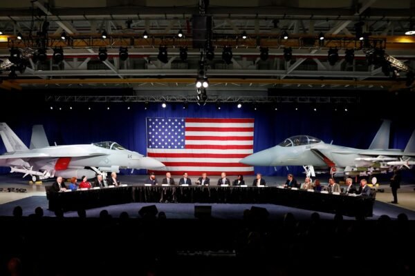 Around 3,200 Boeing Jet and weapons workers begin the strike