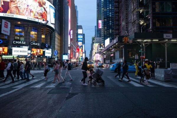 Photo: Exterior and reference points of New York City