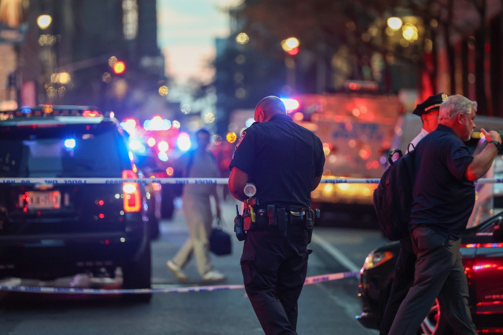 The office cleaner describes face to face with the suspicious gunfire of Manhattan
