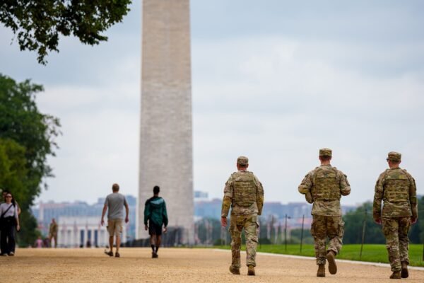 Trump says he will go out with the police, a military to patrol DC on Thursday night while pushing the deployments in more cities