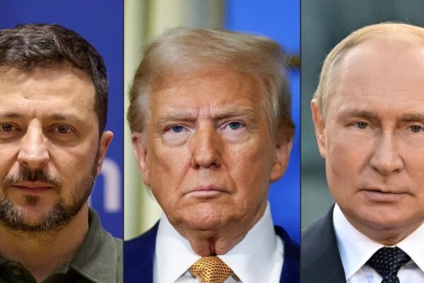 Photo: Ukrainian President Volodymyr Zelensky | Donald Trump | Russian President Vladimir Putin