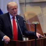 Trump touts 'historic dawn of new Middle East' in Knesset speech