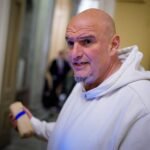 Senator John Fetterman hospitalized after falling near his home