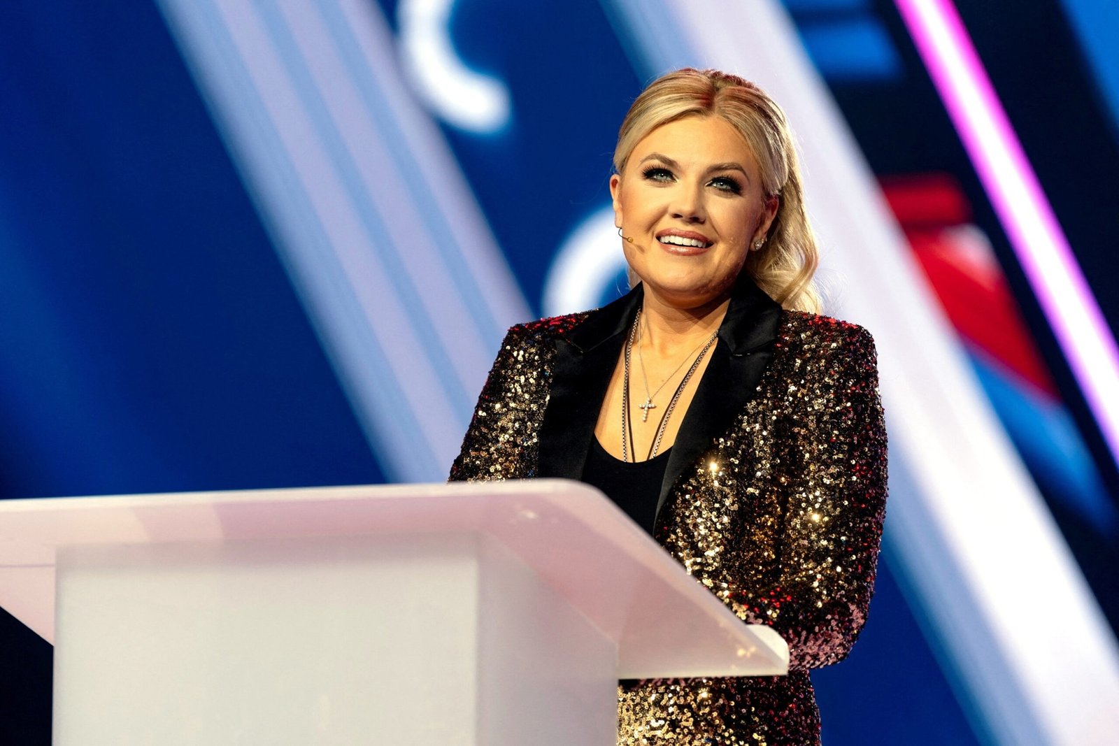 Erika Kirk endorses JD Vance for president in 2028